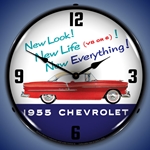 1955 Chevrolet New Look LED Backlit Clock