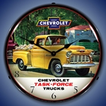 1955 Chevrolet Truck Task Force LED Backlit Clock