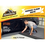 This Armor All Garage Floor Mat absorbs up to 5X its weight in liquids and catches drips and spills such as; dirt, snow, rain, mud, etc.  Helps reduce tracking dirt and grime into your home.