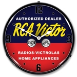 RCA Victor Dealer LED Backlit Clock
